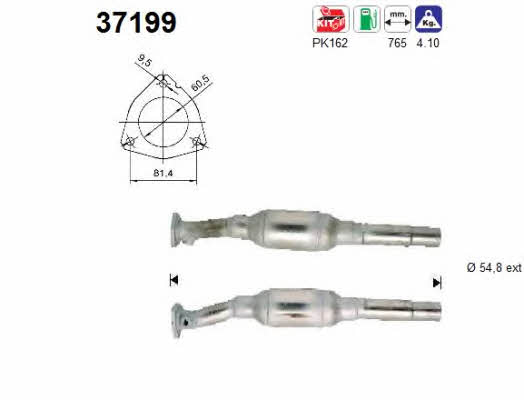 As 37199 Catalytic Converter 37199