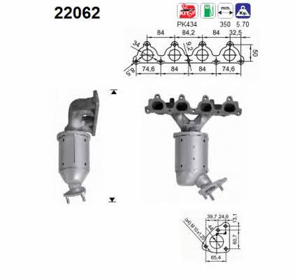As 22062 Catalytic Converter 22062