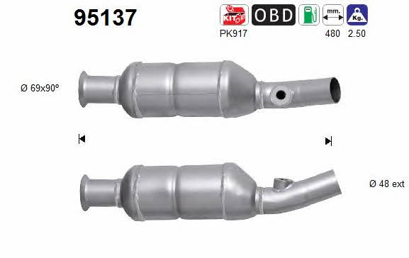 As 95137 Catalytic Converter 95137