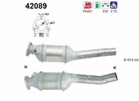 As 42089 Catalytic Converter 42089