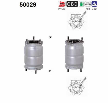 As 50029 Catalytic Converter 50029