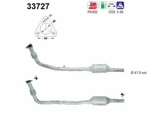 As 33727 Catalytic Converter 33727