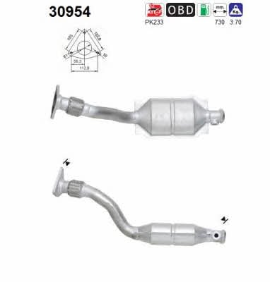 As 30954 Catalytic Converter 30954