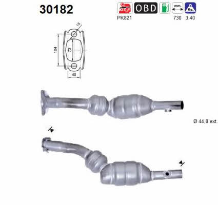 As 30182 Catalytic Converter 30182