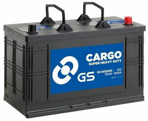 Gs GS-665SHD Battery Gs 12V 115AH 800A(EN) R+ GS665SHD