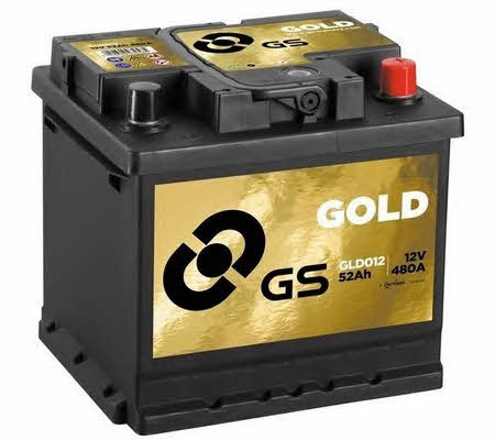 Gs GLD012 Battery Gs 12V 52AH 480A(EN) R+ GLD012