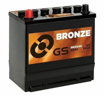 Gs BRZ049 Battery Gs 12V 45AH 350A(EN) L+ BRZ049
