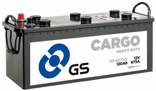 Gs GS-627HD Battery Gs 12V 120AH 675A(EN) L+ GS627HD