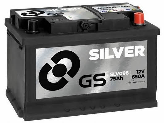 Gs SLV096 Battery Gs 12V 75AH 650A(EN) R+ SLV096
