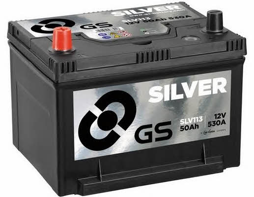 Gs SLV113 Battery Gs 12V 50AH 530A(EN) L+ SLV113