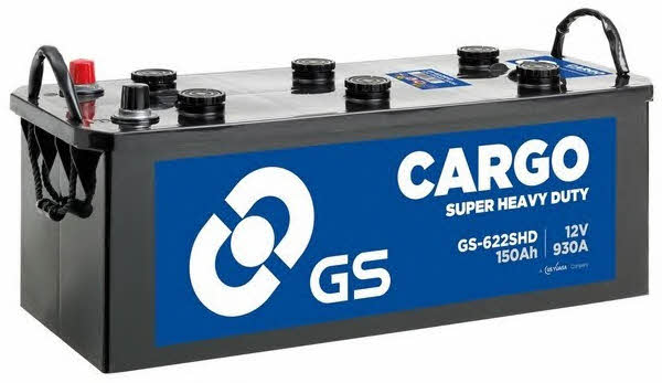 Gs GS-622SHD Battery Gs 12V 150AH 930A(EN) L+ GS622SHD