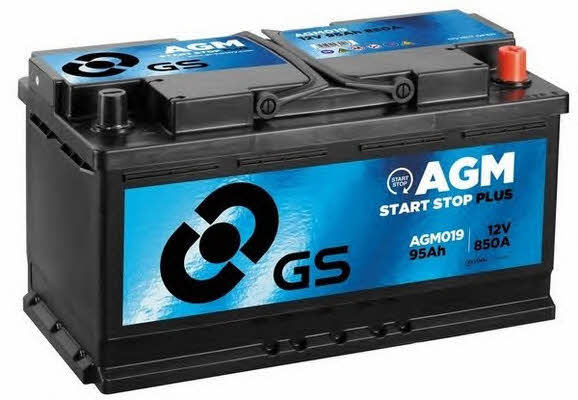 Gs AGM019 Battery Gs 12V 95AH 850A(EN) R+ AGM019