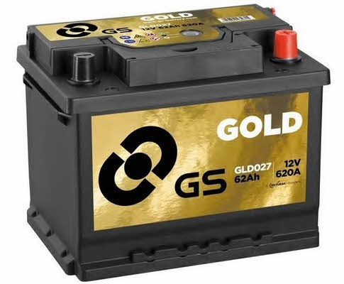 Gs GLD027 Battery Gs 12V 62AH 620A(EN) R+ GLD027