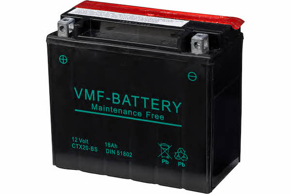 VMF 51802 Battery VMF 12V 18AH 270A(EN) L+ 51802