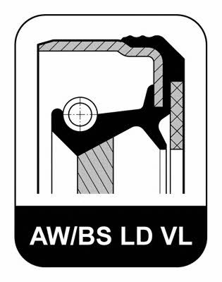 Wilmink Group WG1191401 Crankshaft oil seal WG1191401