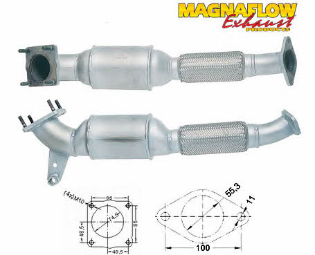 Magnaflow 82572D Catalytic Converter 82572D