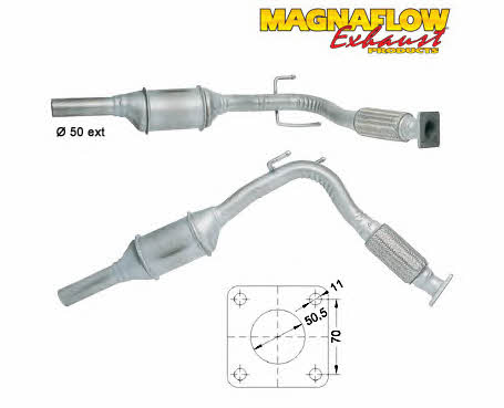 Magnaflow 87035D Catalytic Converter 87035D