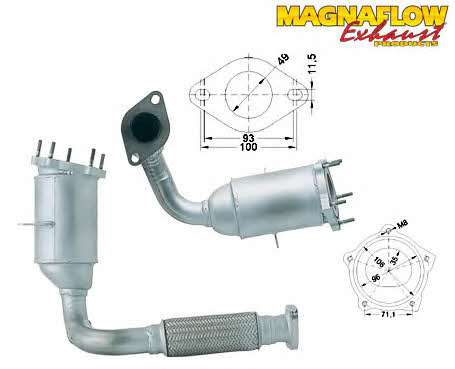 Magnaflow 82564 Catalytic Converter 82564