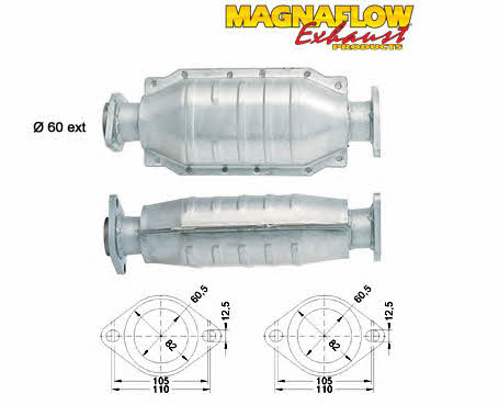 Magnaflow 84812 Catalytic Converter 84812