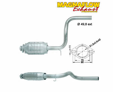 Magnaflow 86330 Catalytic Converter 86330