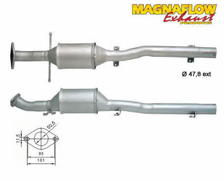 Magnaflow 82556 Catalytic Converter 82556