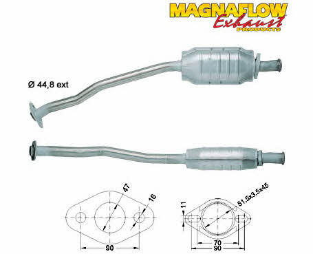 Magnaflow 85808 Catalytic Converter 85808