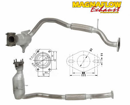 Magnaflow 82562 Catalytic Converter 82562
