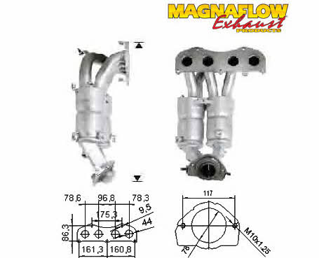 Magnaflow 78005 Catalytic Converter 78005