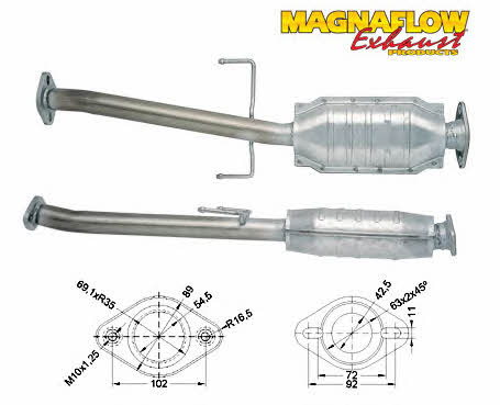 Magnaflow 84811 Catalytic Converter 84811