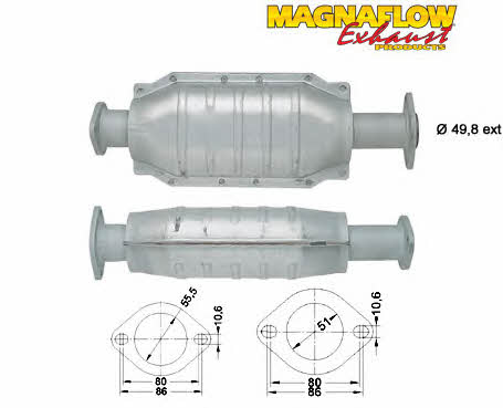 Magnaflow 86304 Catalytic Converter 86304