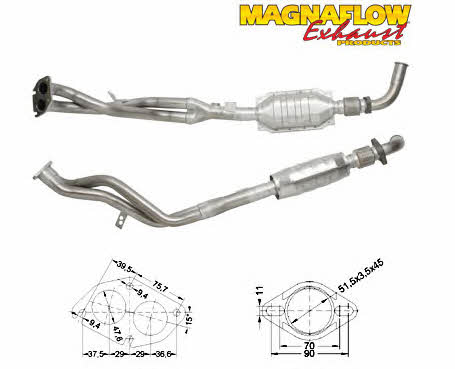 Magnaflow 85836 Catalytic Converter 85836