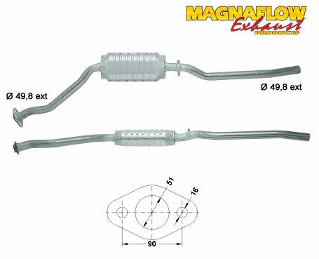 Magnaflow 85824 Catalytic Converter 85824