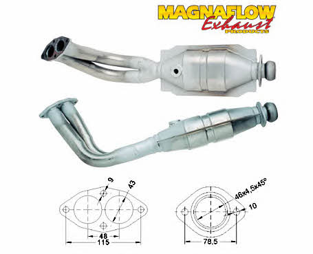 Magnaflow 87016 Catalytic Converter 87016