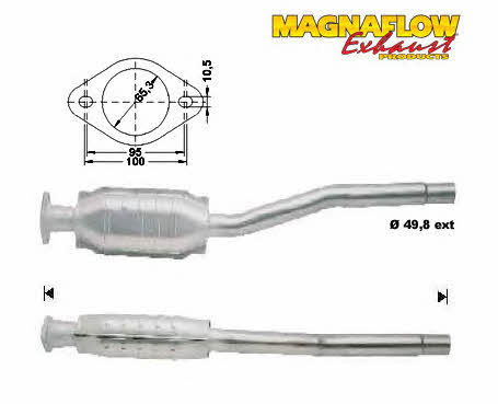 Magnaflow 86363D Catalytic Converter 86363D