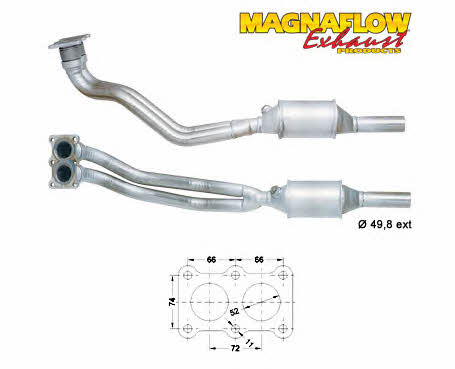Magnaflow 87027 Catalytic Converter 87027