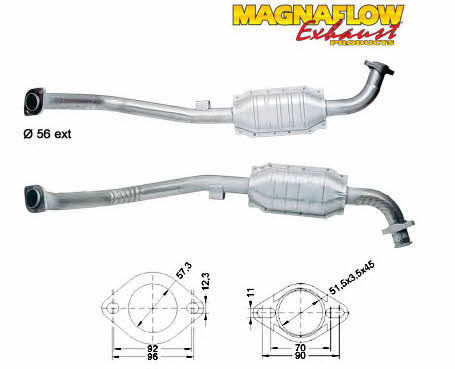 Magnaflow 85842 Catalytic Converter 85842