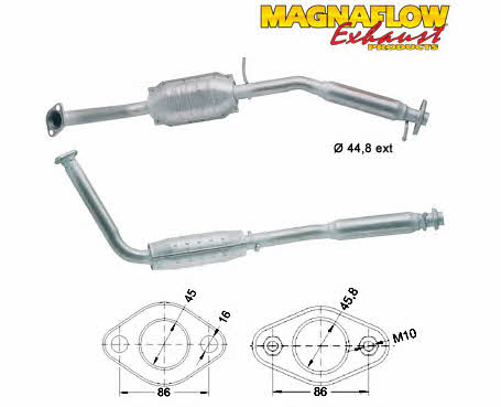 Magnaflow 87618 Catalytic Converter 87618