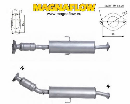 Magnaflow 68006 Catalytic Converter 68006