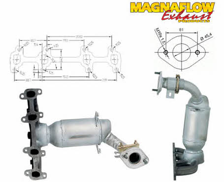 Magnaflow 82561 Catalytic Converter 82561