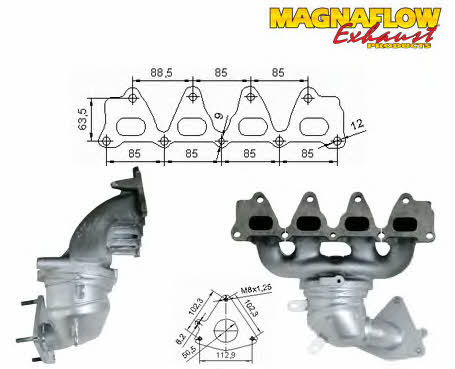 Magnaflow 86385 Catalytic Converter 86385