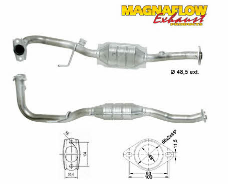 Magnaflow 78015 Catalytic Converter 78015