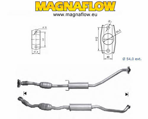 Magnaflow 68005D Catalytic Converter 68005D
