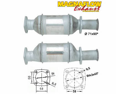 Magnaflow 86826 Catalytic Converter 86826