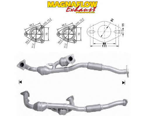 Magnaflow 85617 Catalytic Converter 85617