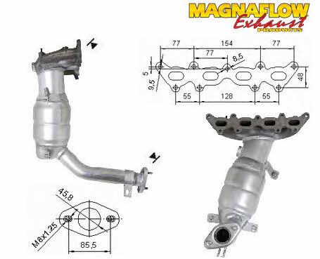 Magnaflow 71814 Catalytic Converter 71814