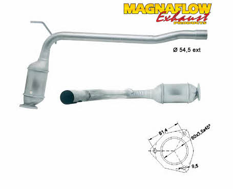 Magnaflow 88829D Catalytic Converter 88829D