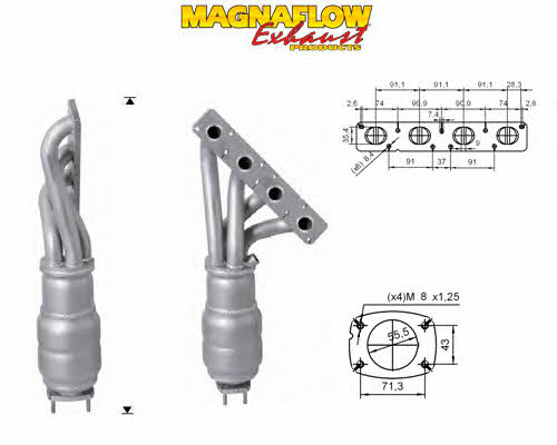 Magnaflow 60602 Catalytic Converter 60602