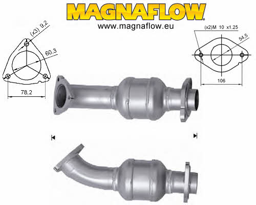 Magnaflow 67601D Catalytic Converter 67601D