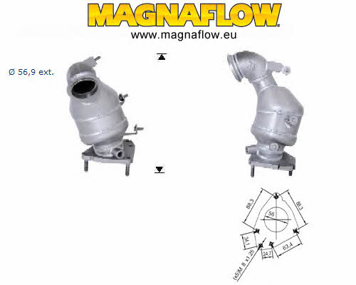 Magnaflow 67603D Catalytic Converter 67603D