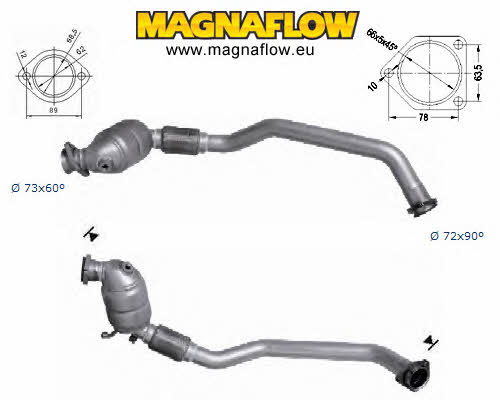 Magnaflow 60606D Catalytic Converter 60606D